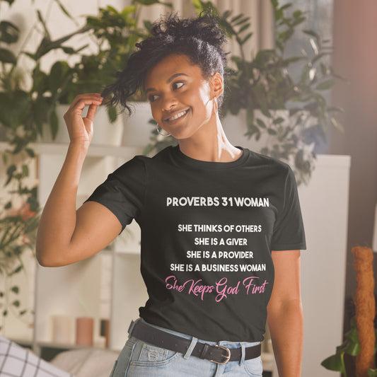 Proverbs 31 Woman Short-Sleeve T-Shirt